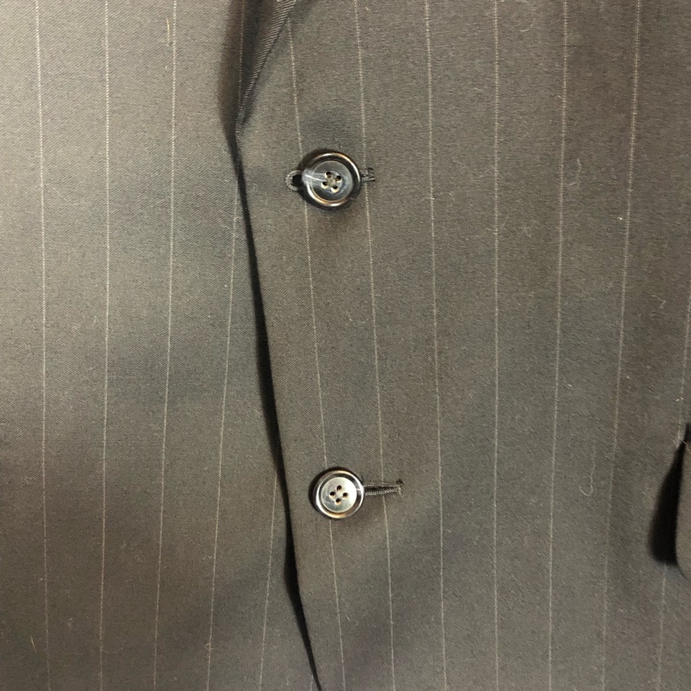 Jos A Bank Mens Black Blazer size 43 - Picture 9 of 14